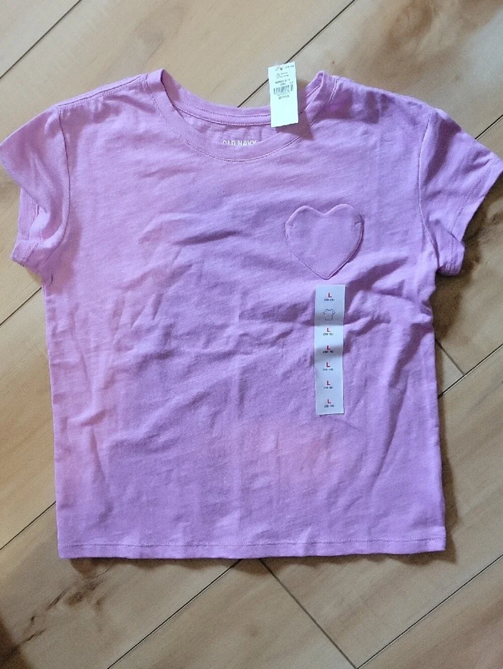 Old Navy Lavender-Pink Crew Tee